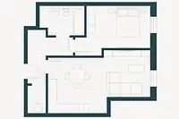 The Straddle - 1 bedroom apartment