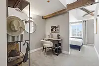 The Straddle - bedroom and dressing area